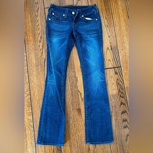 True Religion Indigo Flare Jeans